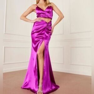 NWT Maniju Satin Dress Size XL